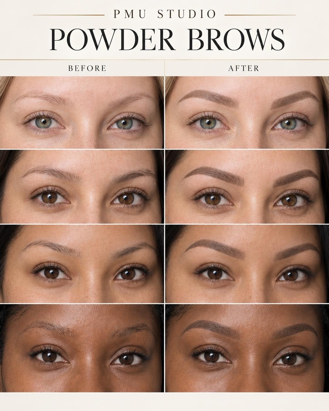 Powderbrow modellen gezocht, Ophalen, Gehele gezicht