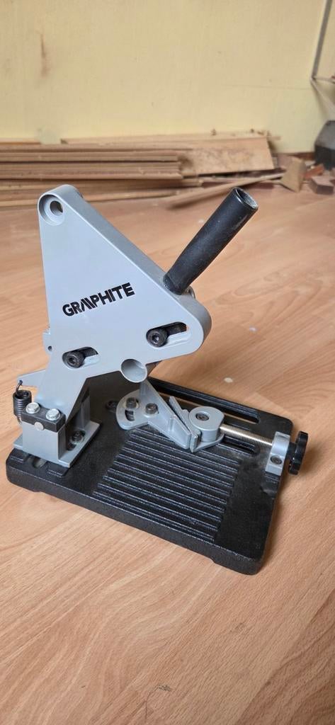 Graphite - steun voor haakse slijper, Ophalen of Verzenden, Zo goed als nieuw, Minder dan 700 watt, Haakse handslijpmachine