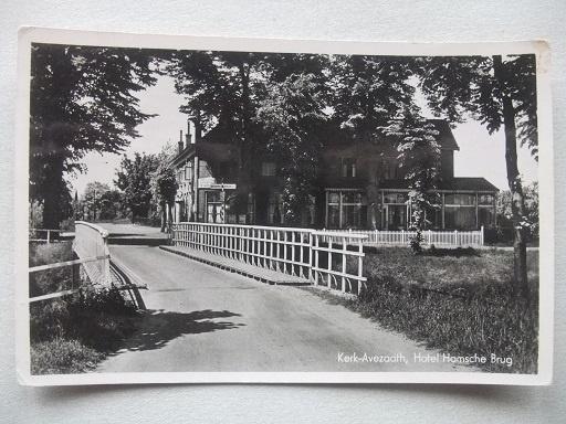 P253 Kerk-Avezaath - Hotel Hamsche Brug - 1955, Verzamelen, Verzenden, 1940 tot 1960, Gelopen, Gelderland