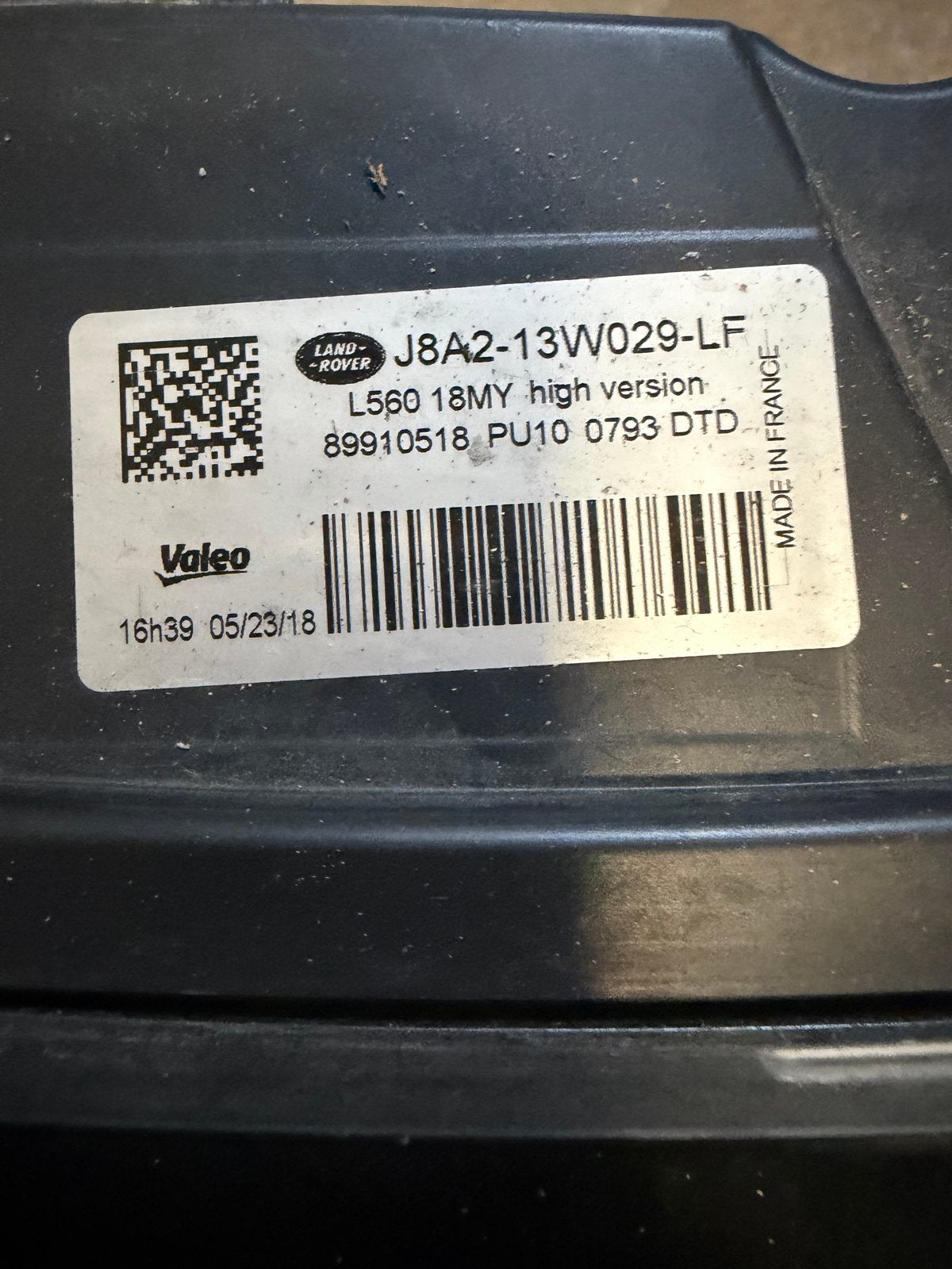Land Rover Range Rover Velar LED Koplamp, Ophalen, Gebruikt, Land Rover