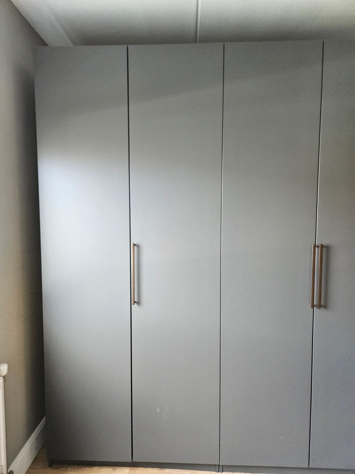2 Forsand kastdeuren donker grijs zonder handvat, Ophalen, 50 tot 75 cm, 50 tot 100 cm, 200 cm of meer