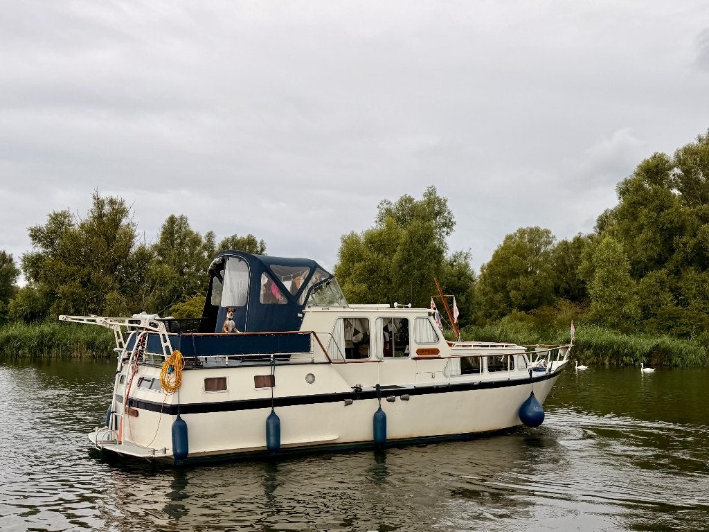 Fijne Lemstra Kruiser (11,60, DAF 575) met boegschroef, Watersport en Boten, Overige merken, Gebruikt, Diesel, Kruiser