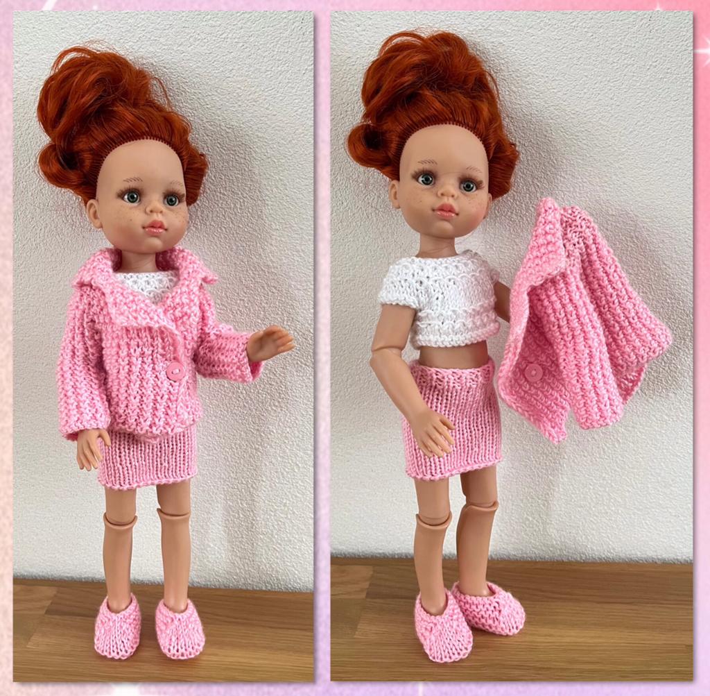 Paola Reina stapop (32cm) brei en haakpatronen, p. set €3,50, Ophalen of Verzenden, Nieuw, Breien, Patroon of Boek