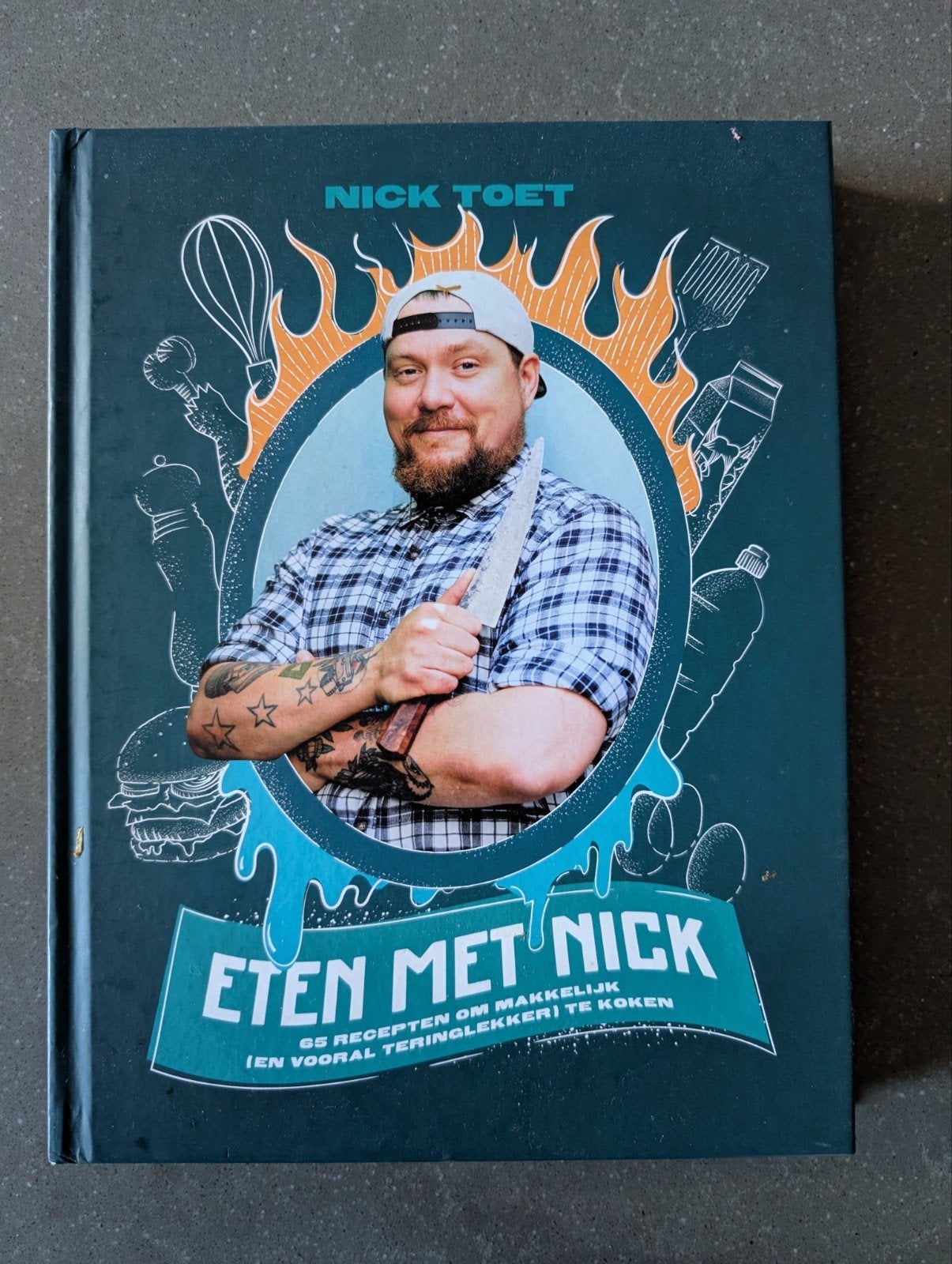 Eten met Nick - Kookboek van YouTube-fenomeen Nick Toet, Voorgerechten en Soepen, Ophalen of Verzenden, Zo goed als nieuw, Nick Toet