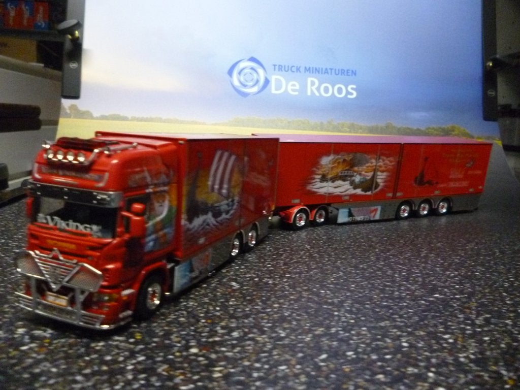 WSI Scania R5 LZV Transharma Viking, Ophalen of Verzenden, Nieuw, Bus of Vrachtwagen, Wsi