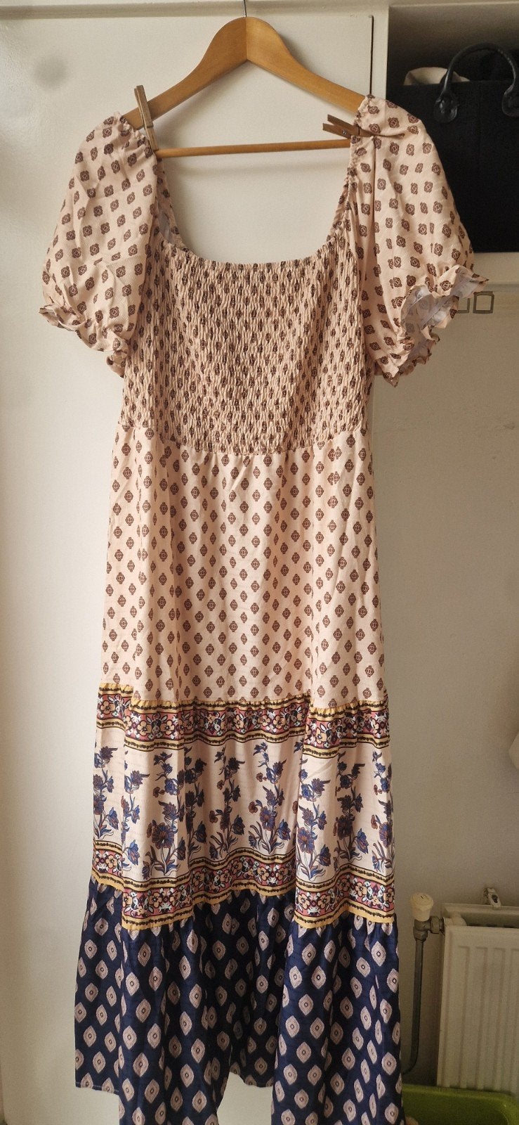 Zomerjurk western style/cowboyhoed, themafeestje?, Meerkleurig, Maat 46/48 (XL) of groter, Nieuw, Ophalen of Verzenden