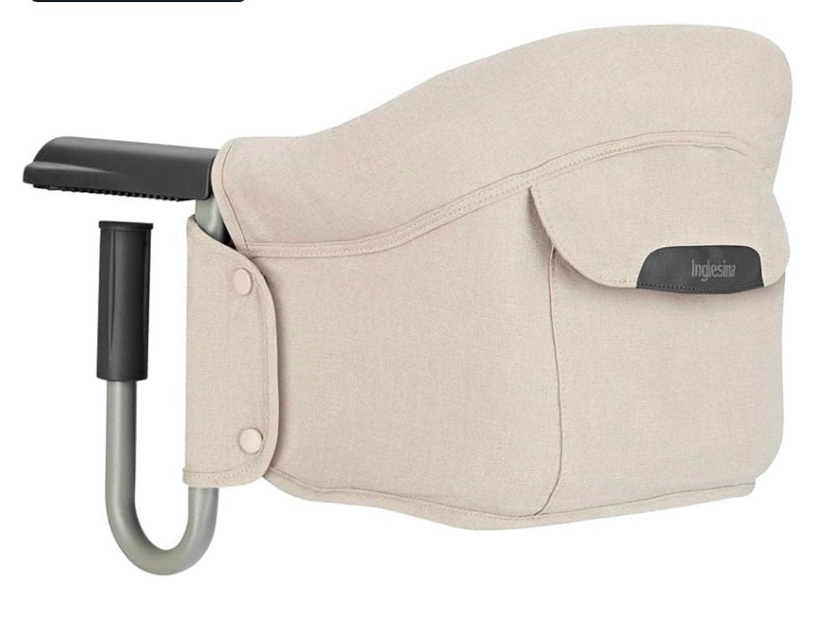 Inglesina opvouwbare hangende kinderstoel vrij nieuw, Kinderen en Baby's, Kinderstoelen, Ophalen of Verzenden, Zo goed als nieuw
