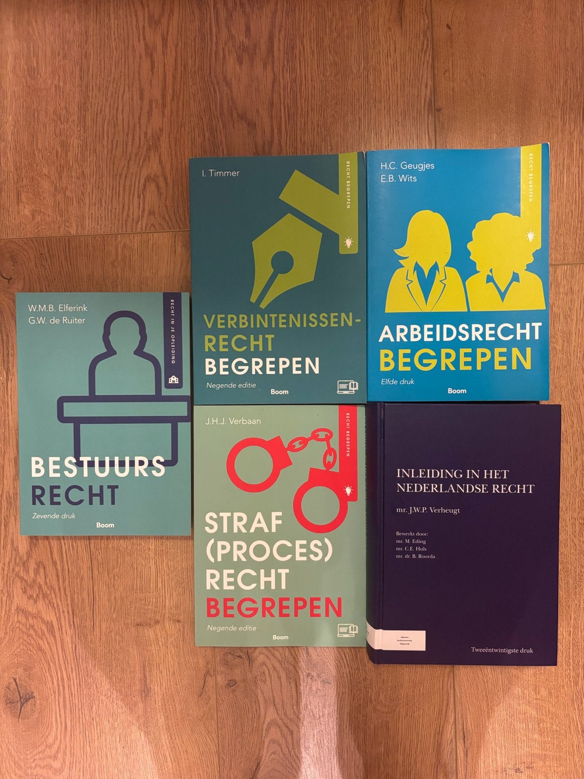Studieboeken HBO-Rechten, Boeken, Ophalen, Gamma, Zo goed als nieuw, HBO