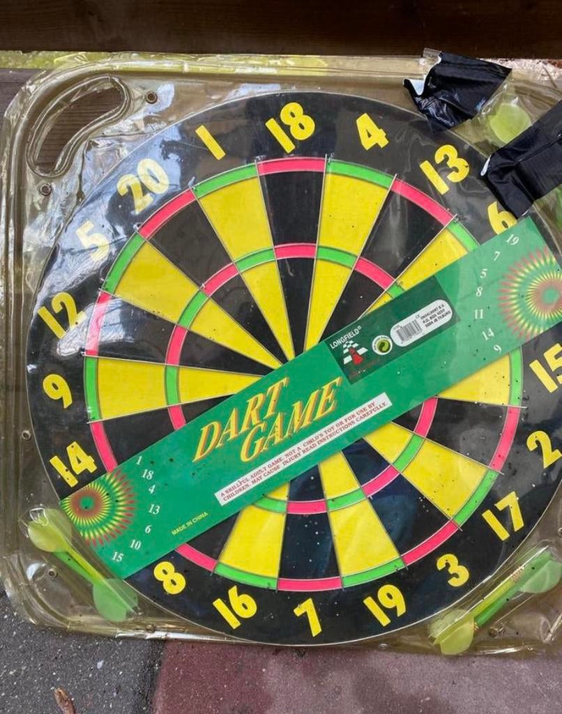 Nieuw Dartbord voor kinderen, Sport en Fitness, Ophalen, Zo goed als nieuw, Dartbord