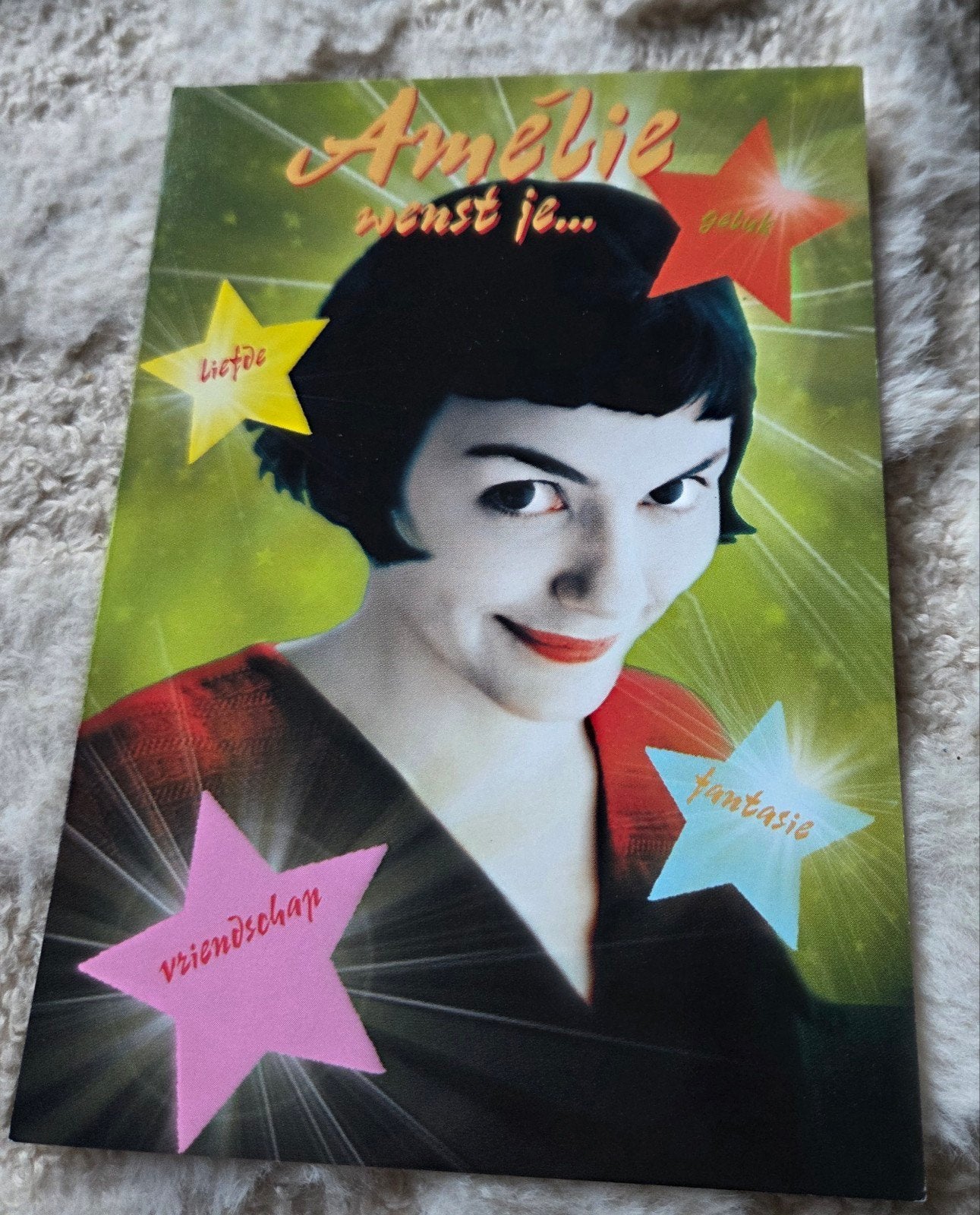 Amélie (Le Fabuleux Destin d'Amélie Poulain), Verzenden, 1980 tot heden, Ongelopen, Sterren en Beroemdheden