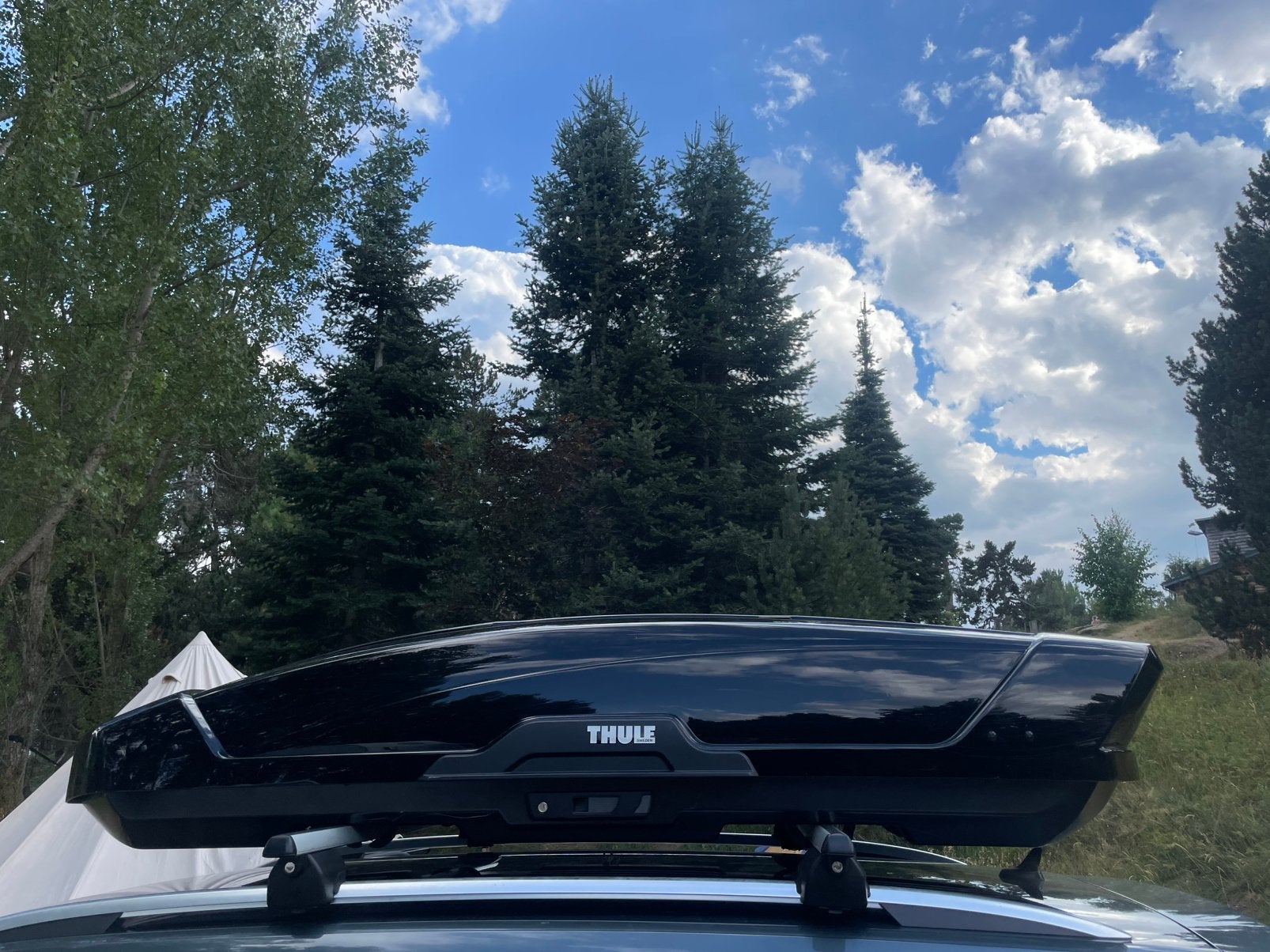 Thule dakkoffer Motion XT XL, Ophalen