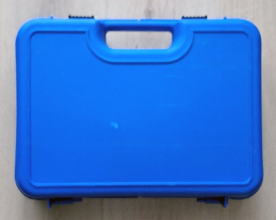 Laminaat legset in koffer, Ophalen of Verzenden, Zo goed als nieuw, Gereedschapsset