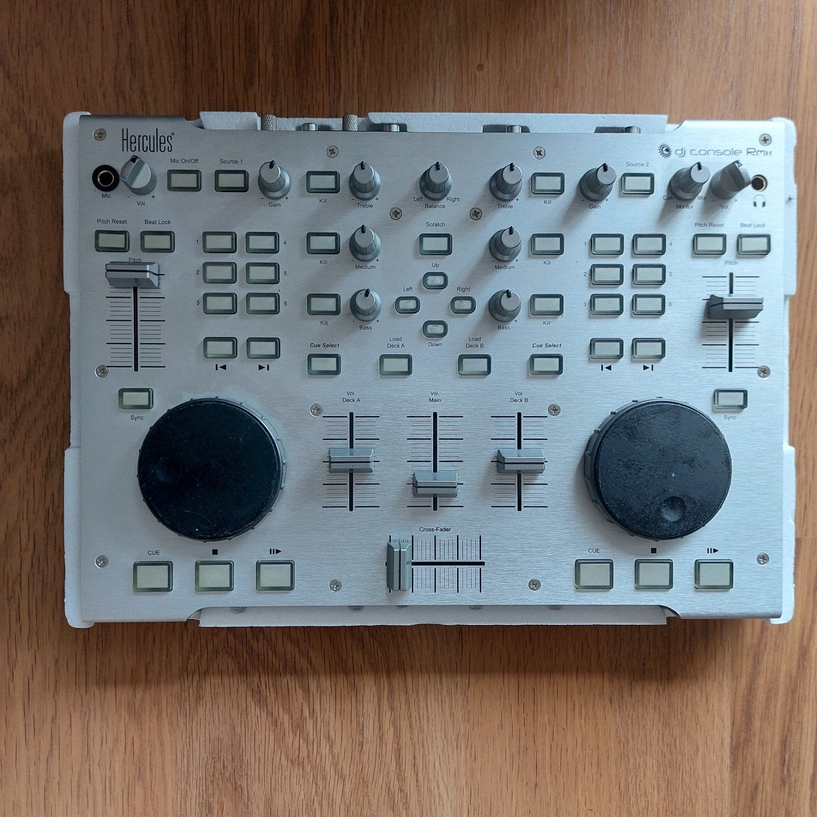 Hercules DJ Console Rmx met opbergtas, Ophalen of Verzenden, Gebruikt, Dj-set, Overige merken