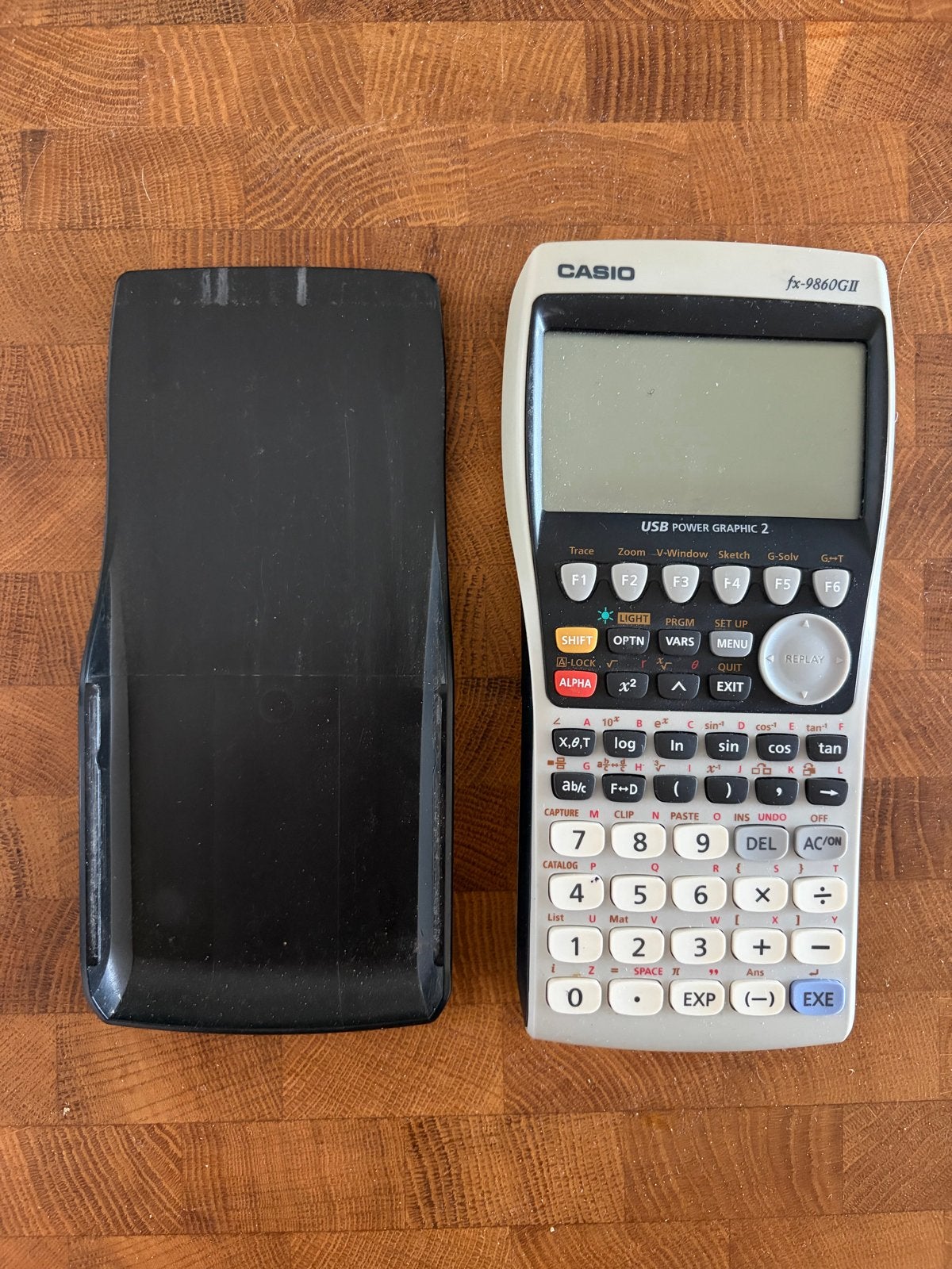 Casio fx-9860GII rekenmachine, Ophalen, Grafische rekenmachine
