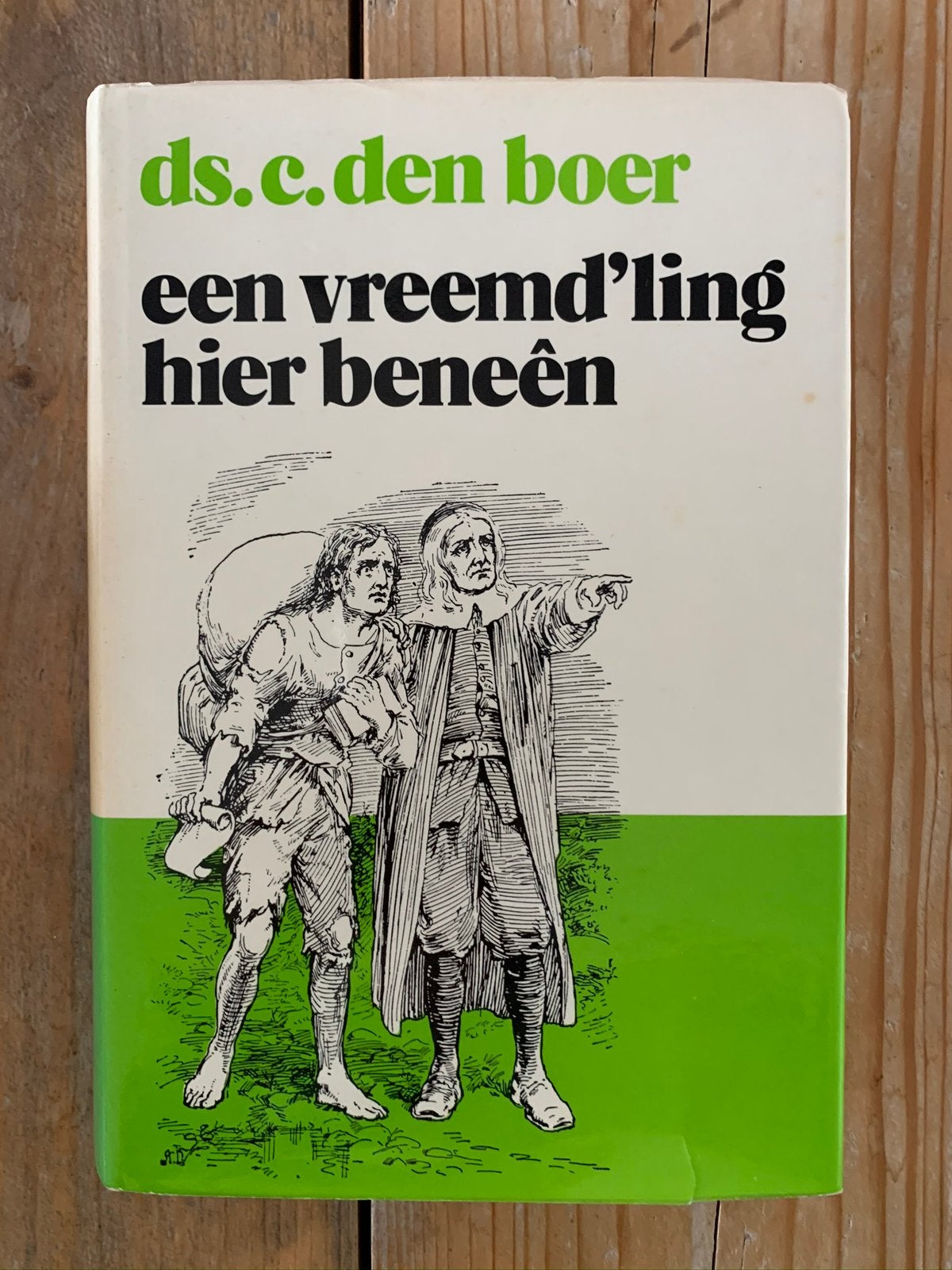 Een vreemd’ling hier beneên (Bunyan) van ds. C. den Boer, Boeken, Ophalen of Verzenden, Gelezen