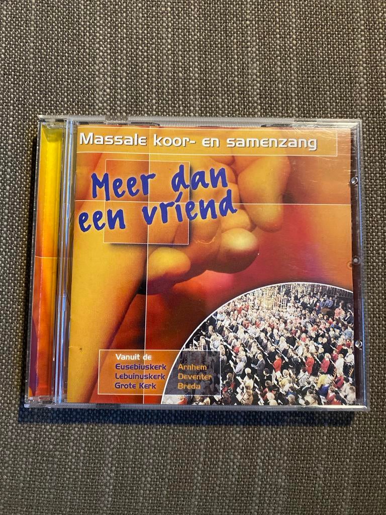 Meer dan een vriend - Massale koor- en samenzang, Cd's en Dvd's, Cd's | Religie en Gospel, Ophalen of Verzenden, Zo goed als nieuw