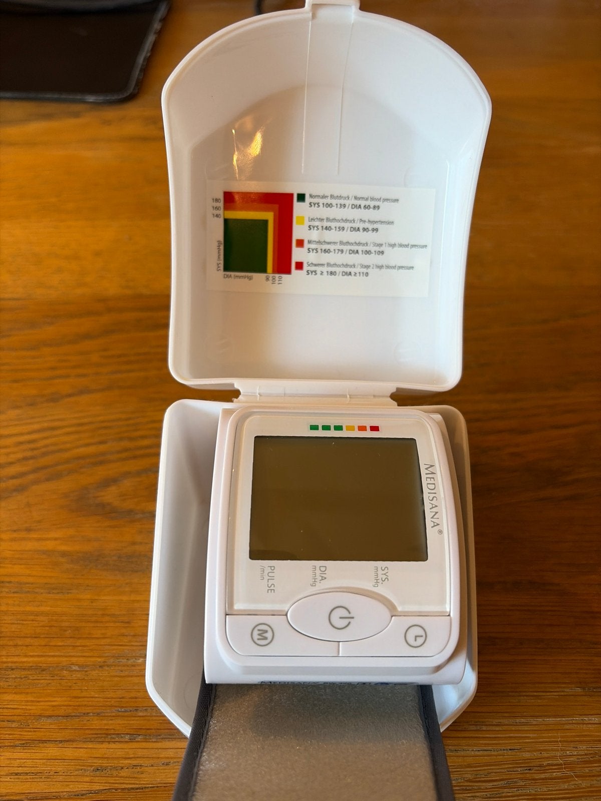 Medisana BW 320 Bloeddrukmeter voor de pols, Ophalen of Verzenden, Zo goed als nieuw, Overige typen