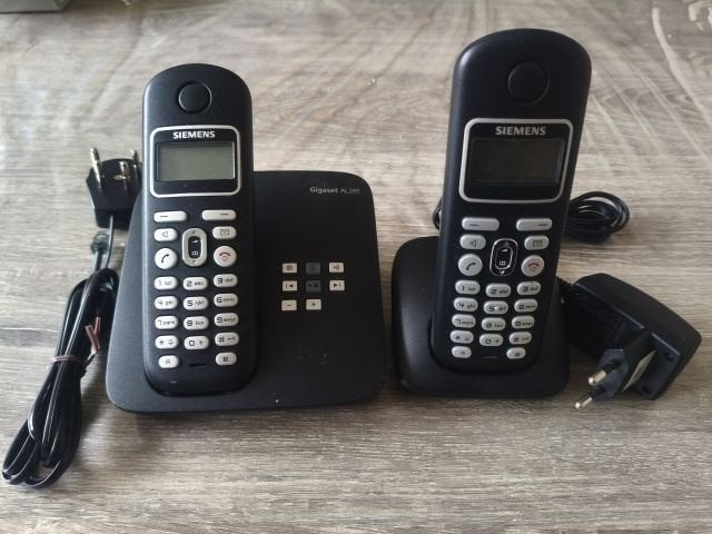 Siemens Gigaset AL285 Duo DECT Telefoon, Ophalen of Verzenden, Zo goed als nieuw, 2 handsets