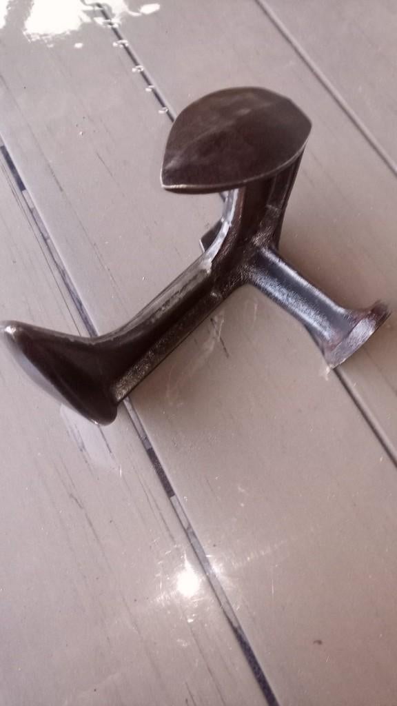 Antiek gietijzeren schoenmakers leest, Antiek en Kunst, Antiek | Gereedschap en Instrumenten, Ophalen of Verzenden
