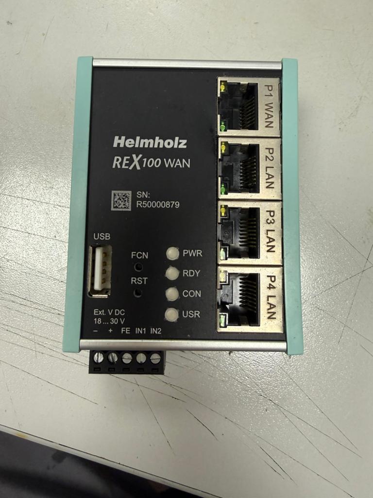 Helmholz REX100 industrieele ethernet router VPN, Ophalen of Verzenden, Zo goed als nieuw