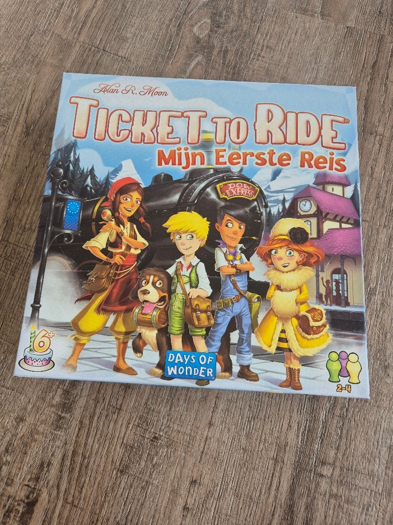 Ticket to ride mijn eerste reis Bordspel - days of wonder, Een of twee spelers, Ophalen of Verzenden, Zo goed als nieuw, Days of Wonder