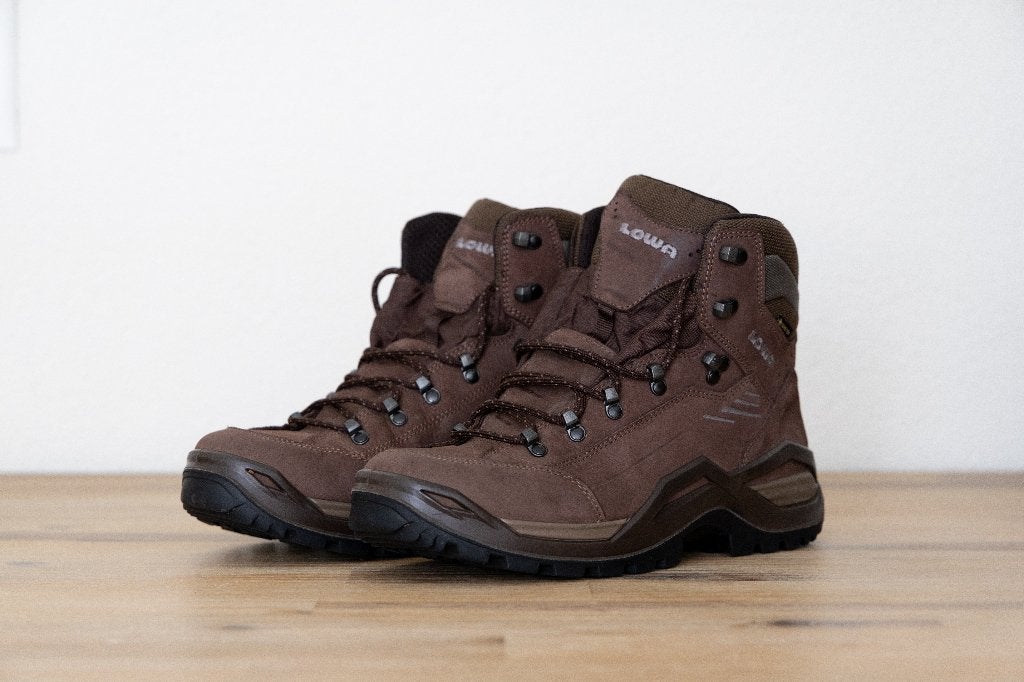 Lowa Men Renegade Evo GTX Mid -Schoenmaat 43,5, Lowa, Bruin, Ophalen of Verzenden, Zo goed als nieuw