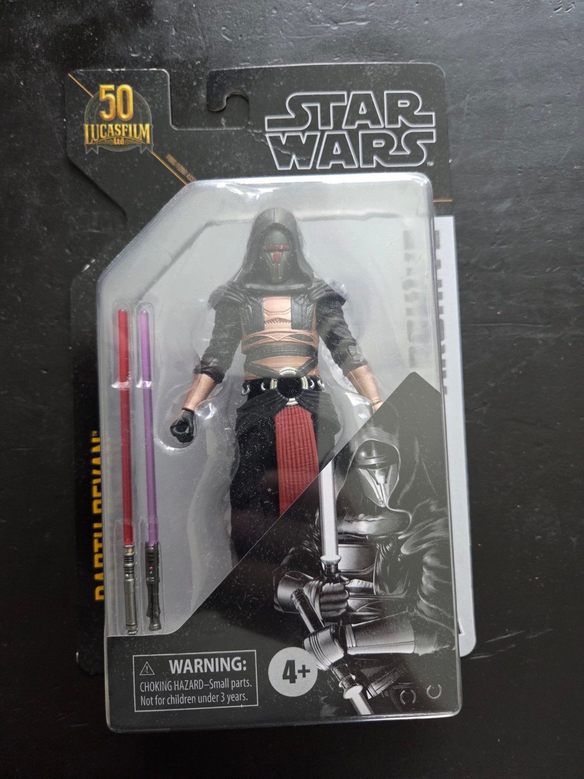 Star wars the black series darth revan., Ophalen of Verzenden, Zo goed als nieuw, Actiefiguurtje