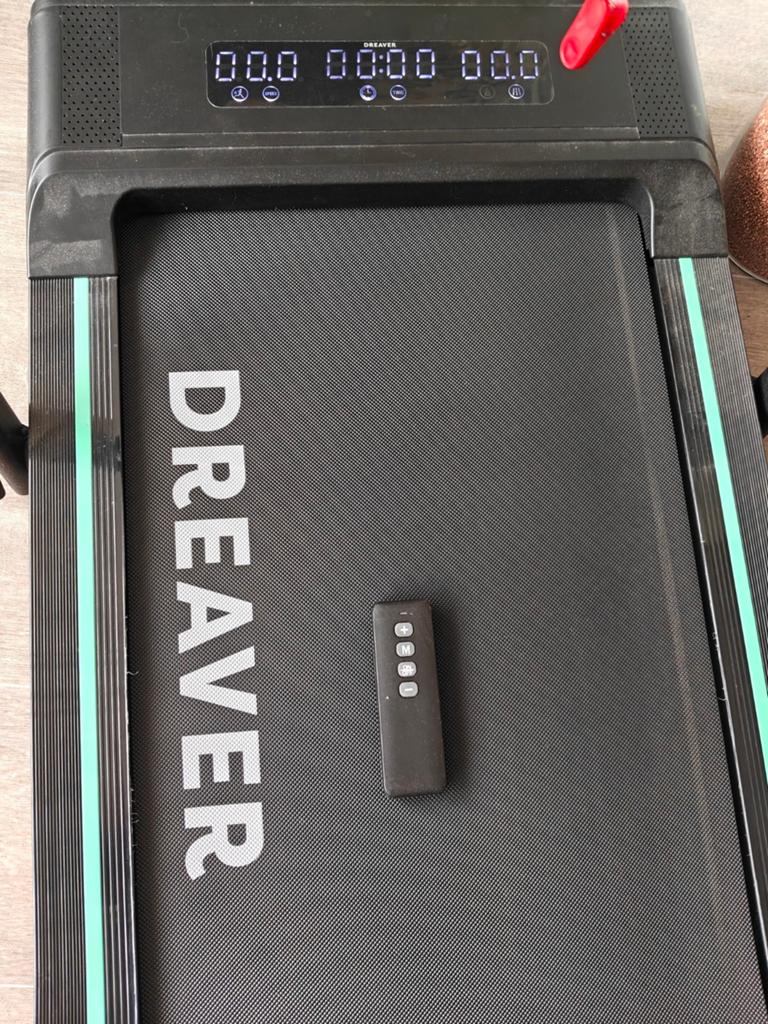 Dreaver Loopband - Compact en Efficiënt voor Thuis, Ophalen of Verzenden, Zo goed als nieuw, Metaal, Loopband