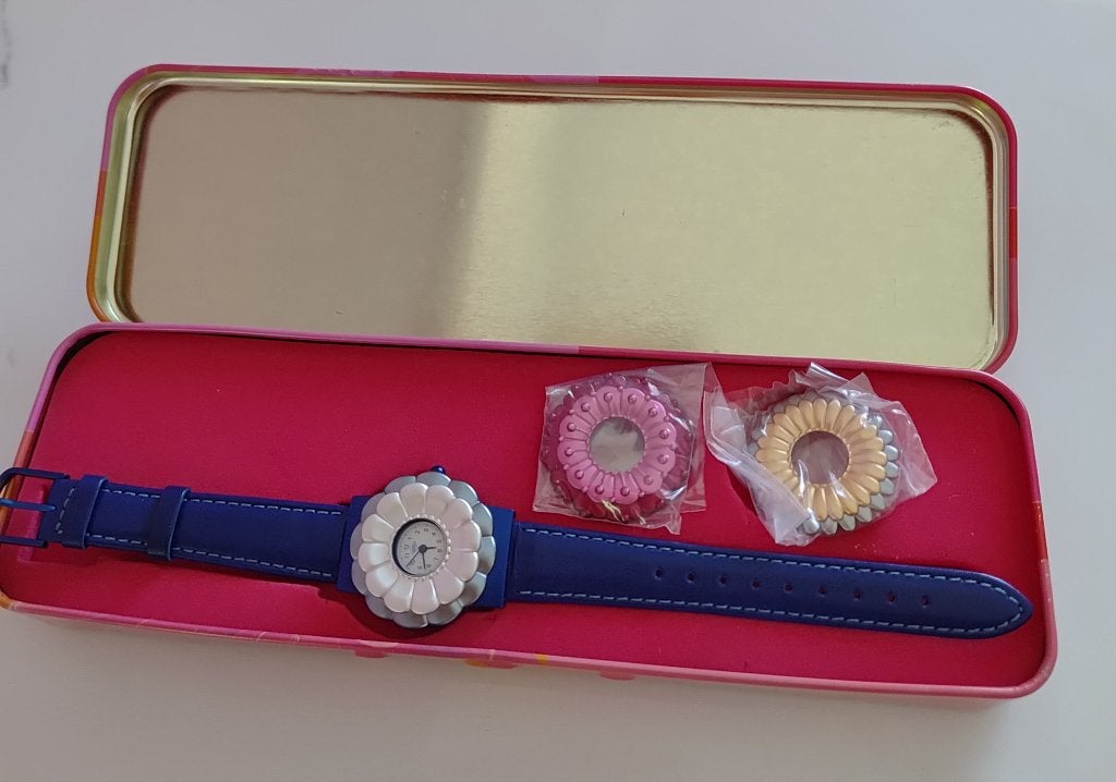 Oilily horloge NIEUW, Overige merken, Kunststof, Leer, Polshorloge