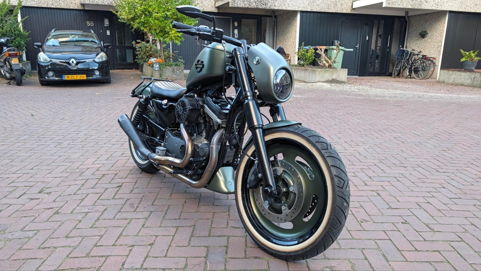 Prachtige Harley Davidson Sportster 1200cc - Lage KM stand, LED Verlichting, 2 cilinders, Occasion, Particulier