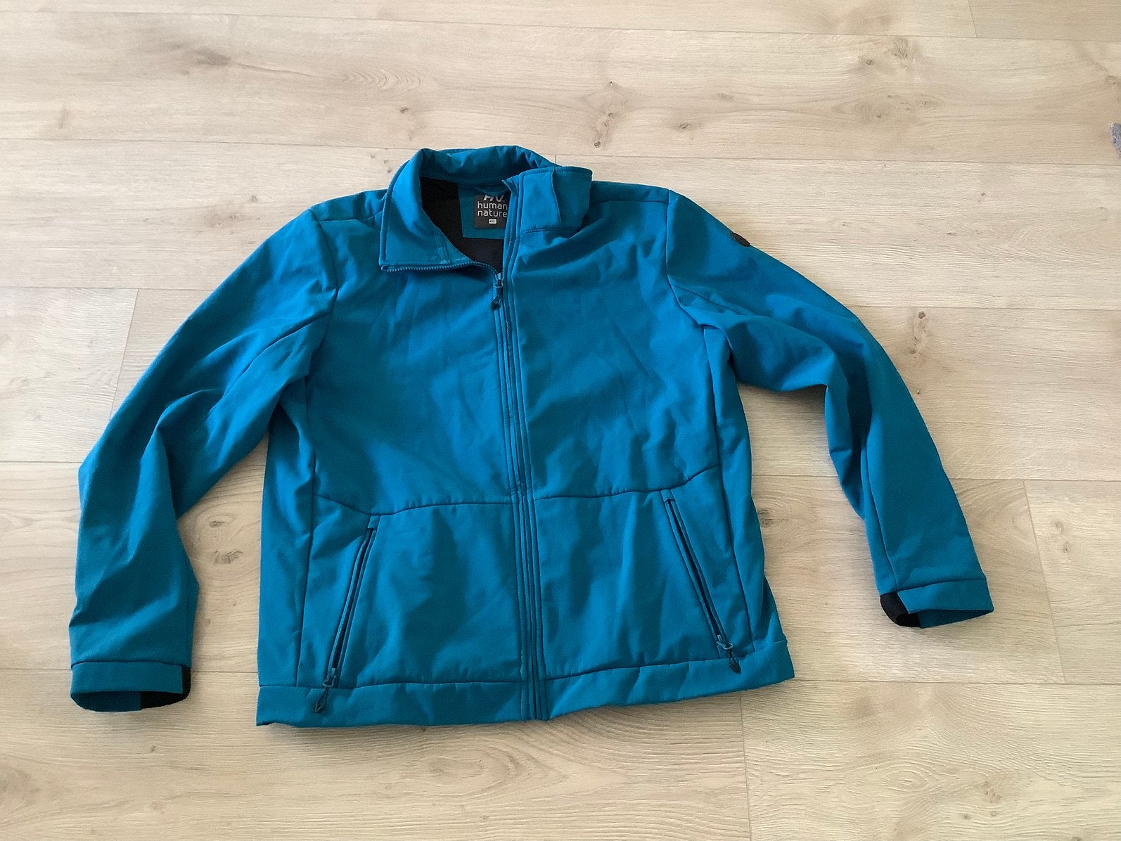 Human Nature softshell jas maat XXL, Ophalen of Verzenden, Zo goed als nieuw, Overige maten, Blauw