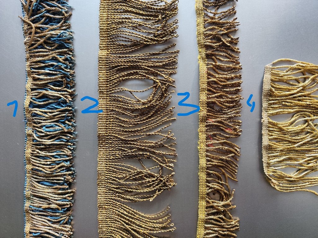 ANTIEK GOUD FRANJES DIVERS  1., Antiek en Kunst, Ophalen of Verzenden