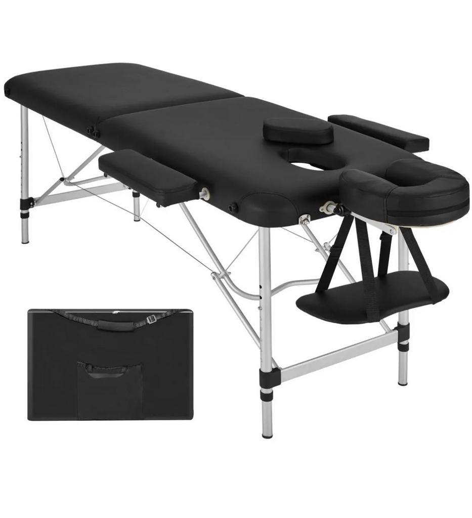 Massagetafel inklapbaar inclusief hoes, Ophalen, Gebruikt, Massagetafel