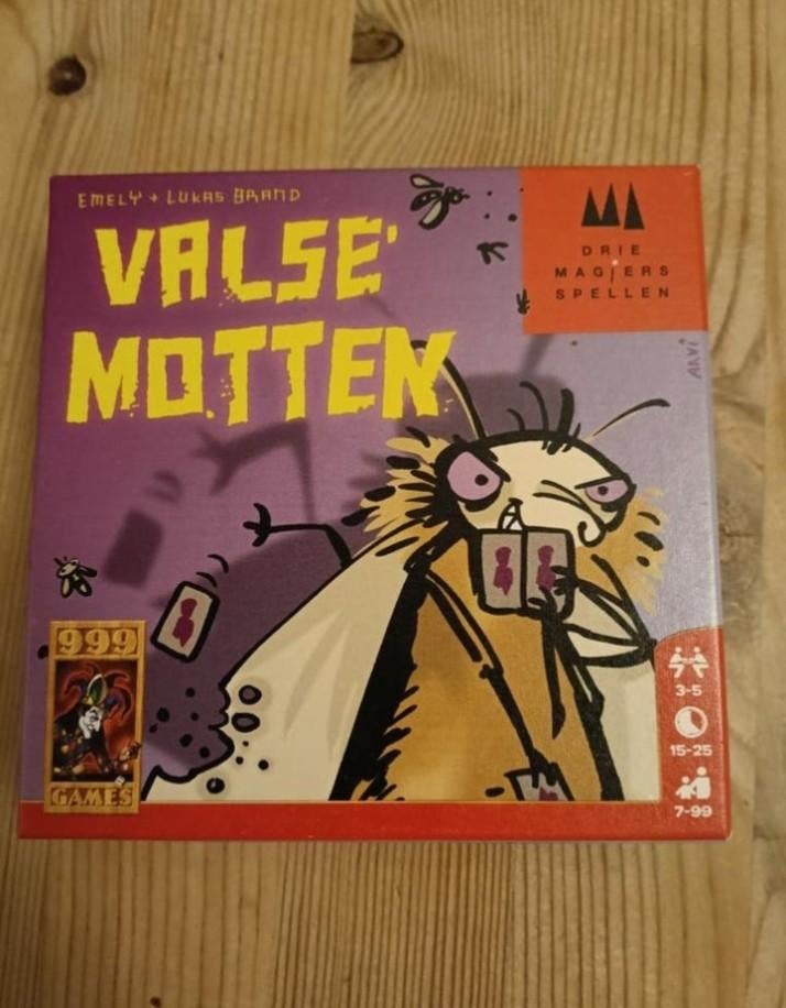 Valsche Motten - Leuk kaartspel voor het hele gezin!, Hobby en Vrije tijd, Gezelschapsspellen | Kaartspellen, Vijf spelers of meer