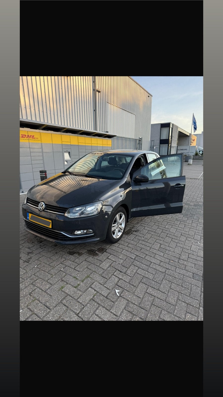 Volkswagen Polo 1.2 TSI 66KW 2016 Grijs, Auto's, Voorwielaandrijving, 40 €/maand, 4 cilinders, Origineel Nederlands