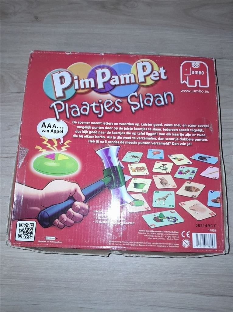 pim pam pet plaatjes slaan - s4887, Verzenden, Zo goed als nieuw