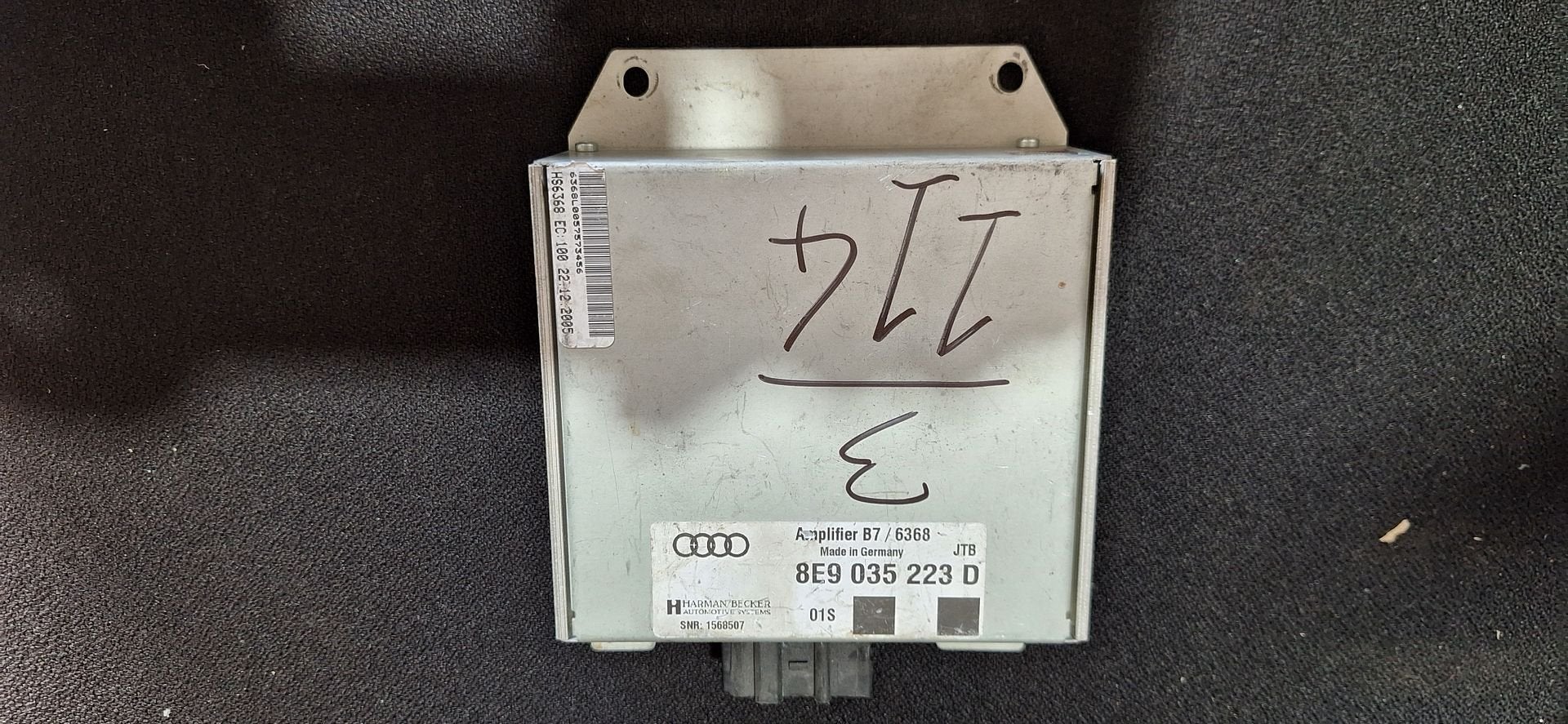 Originele Audio Versterker Computer Audi A4 B6 B7 Harman Bec, Ophalen of Verzenden, -, -, -