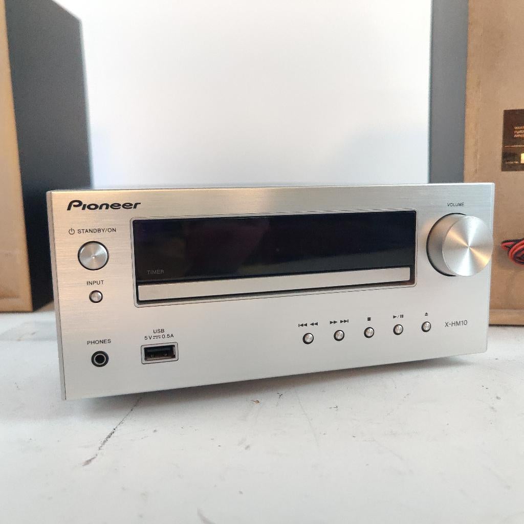Pioneer X-HM10 CD speler receiver + Speakers || Nu €99.99!, Ophalen of Verzenden, Pioneer, X, X