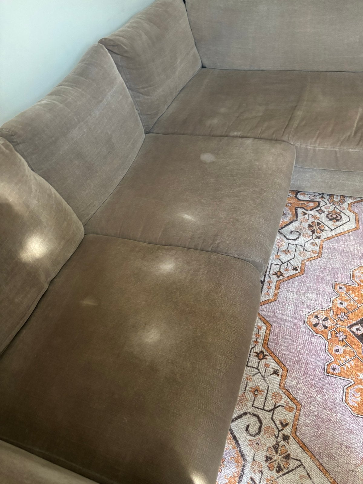 Comfortabele hoekbank - Gebruikt, Ophalen, 250 tot 300 cm, Gebruikt, Hoekbank