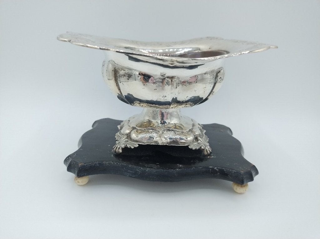 Zilveren pijpkomfoor, C.J. Brunings uit Joure, 1863, Verzenden, Zilver