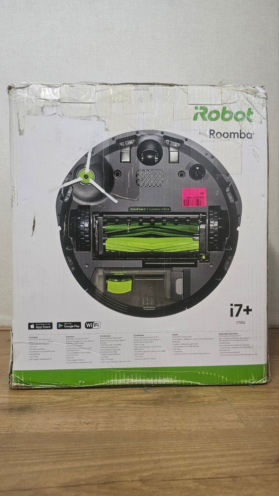 iRobot Roomba i7+ Robotstofzuiger met accessoires, Stofzak, Automatisch legen, IRobot, Ophalen of Verzenden