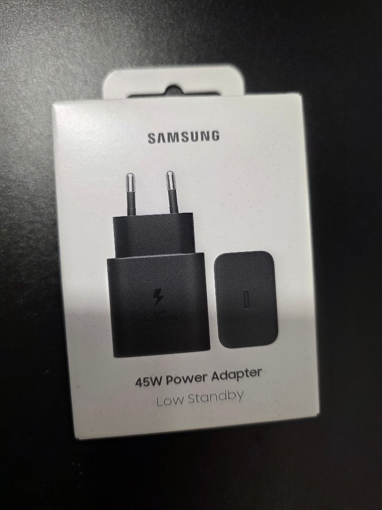 Originele Samsung 45W snellader nieuw, Telecommunicatie, Mobiele telefoons | Telefoon-opladers, Samsung, Adapter, Nieuw, Micro-USB