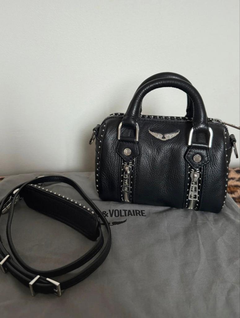 Zadig & Voltaire Sunny Nano tas zwart, Sieraden, Tassen en Uiterlijk, Tassen | Damestassen, Gebruikt, Handtas, Zwart, Ophalen of Verzenden