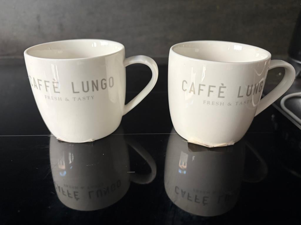 Riviera Maison mokken, caffe lungo, nieuw., Huis en Inrichting, Keuken | Servies, Ophalen, Nieuw, Overige stijlen, Kop(pen) en/of Schotel(s)