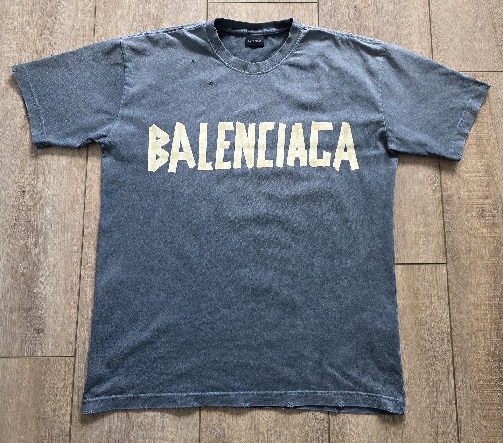 Balenciaga grijs t-shirt maat XL, Ophalen of Verzenden, Grijs, Balenciaga, Maat 56/58 (XL)