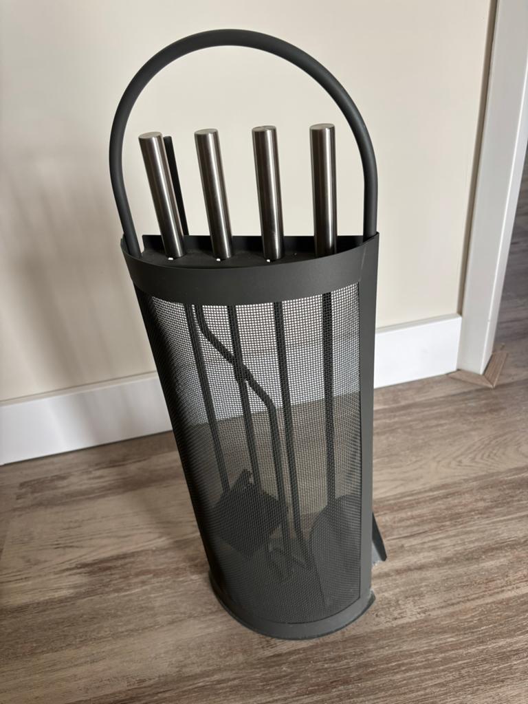 Smal open haard set - Compact en stijlvol, Ophalen, Gebruikt, Vrijstaande haard, Overige soorten