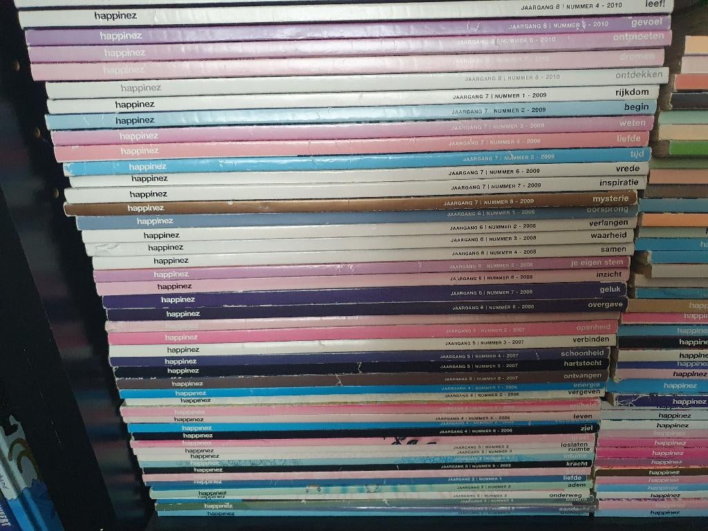 Happinez Magazine Collectie, Boeken, Ophalen, Gelezen, Lichaam en Geest