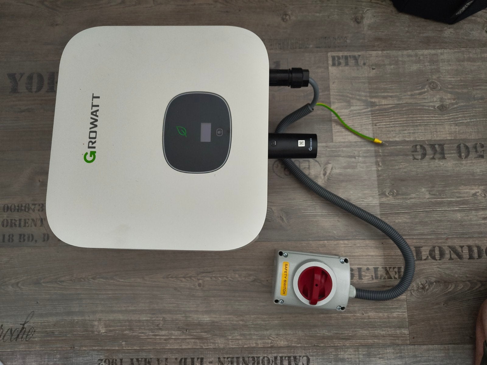 Growatt MIN 4600TL-XE (1 fase) omvormer met ShineLanBox, Ophalen, Zo goed als nieuw, Overige typen