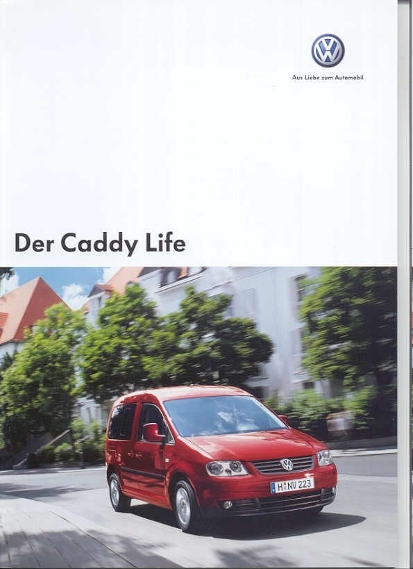 Volkswagen Caddy Life (dec. 2007) met bijlage: Preisliste, Ophalen of Verzenden, Zo goed als nieuw, Volkswagen
