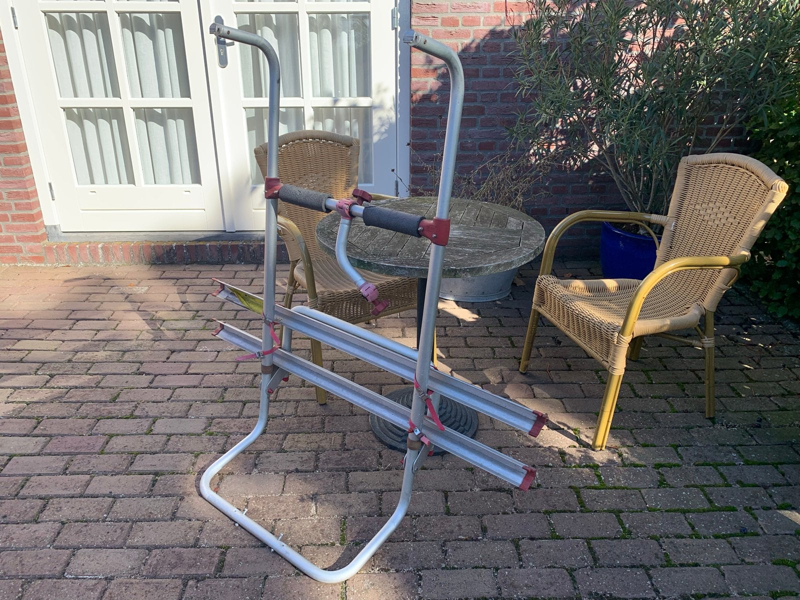 Fiamma fietsendrager voor camper of caravan, Ophalen, 2 fietsen, Gebruikt